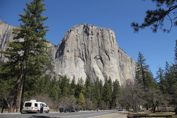 El Capitan, a Highlight in Yosemite NP